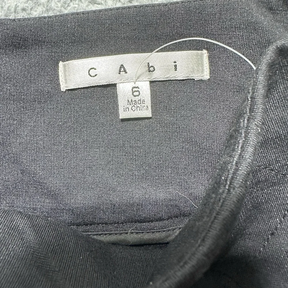 Cabi Black Pencil Skirt with Pockets Style #739‎ Size 6 Academia Work Officewear